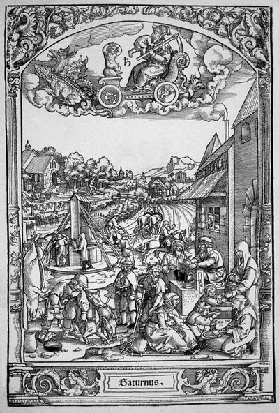 Saturn von Hans Sebald (School of) Beham