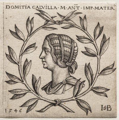 Büste von Domitia Calvilla von Hans Sebald Beham