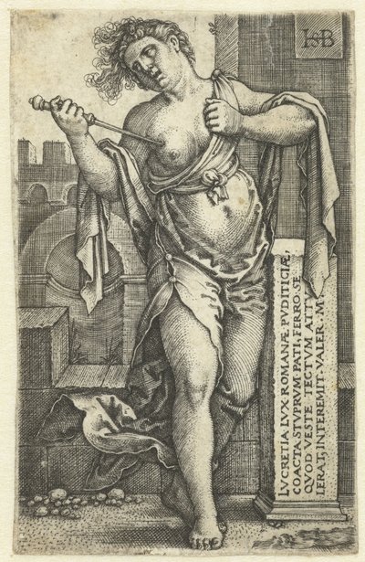 Tod der Lucretia von Hans Sebald Beham