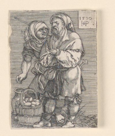Der Eierverkäufer von Hans Sebald Beham