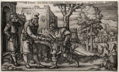 Der verlorene Sohn von Hans Sebald Beham