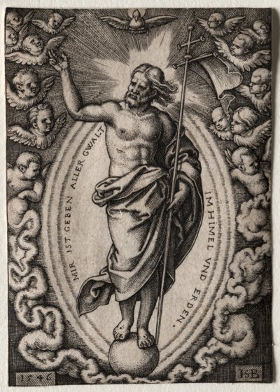 Der Erlöser, 1546 von Hans Sebald Beham