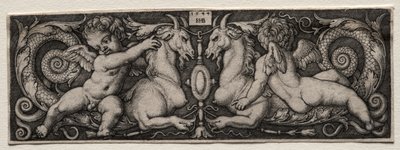 Zwei Genien von Hans Sebald Beham