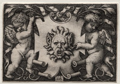 Vignette au Mascaron von Hans Sebald Beham