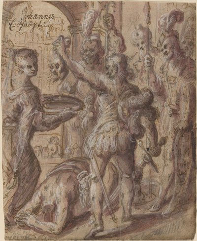 Die Enthauptung von Johannes dem Täufer von Hans Stutte