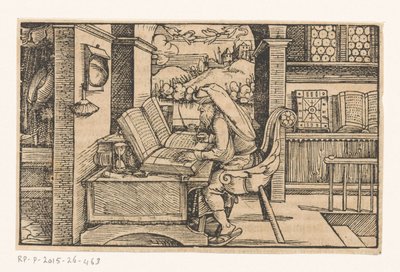 Cicero in seinem Arbeitszimmer von Hans Weiditz (II) (attributed to)