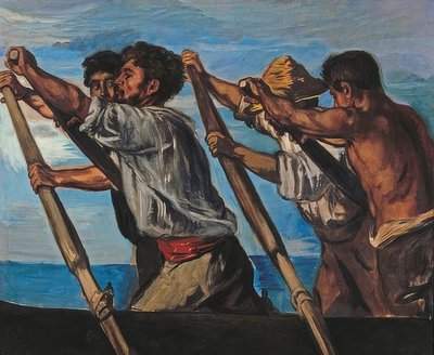 Die Ruderer von Hans von Marées