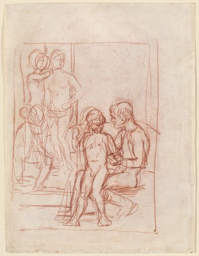 Das Goldene Zeitalter I von Hans von Marées