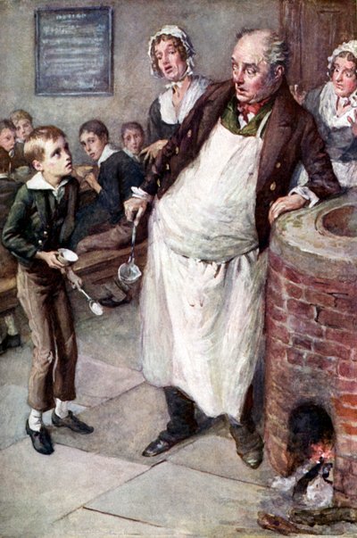 Oliver Twist von Charles Dickens von Harold Copping