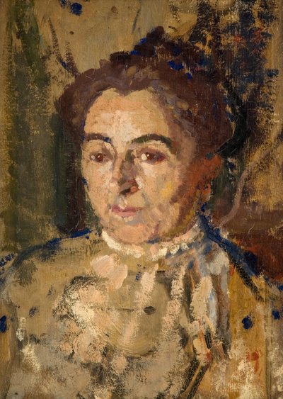 Porträtstudie einer Frau, 1908-1910 von Harold Gilman