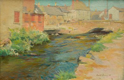 Newlyn Brücke von Harold Harvey