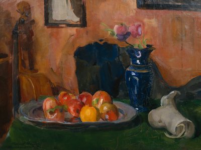 Stillleben mit Obstplatte von Harriet Backer