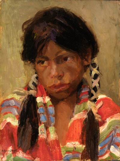 Indischer Junge Joe Archelita, 1918 von Harriet Blackstone