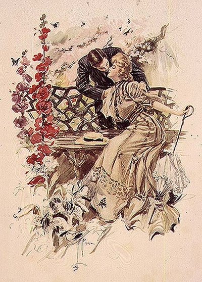 Honig sammeln von Harrison Fisher