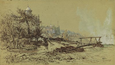 Niagarafälle, 1862 von Harry Fenn