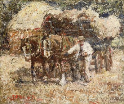 Der Heuwagen von Harry Fidler