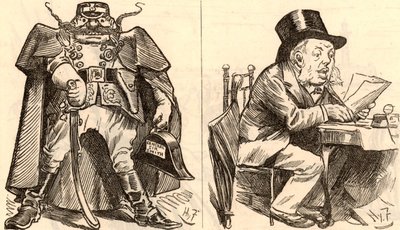 Ideal und Real: William Henry Smith (1825-1891) von Harry Furniss