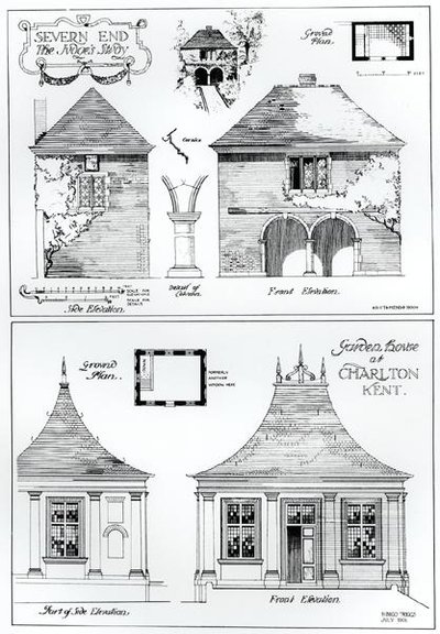 Severn End, Das Arbeitszimmer des Richters von Harry Inigo Triggs
