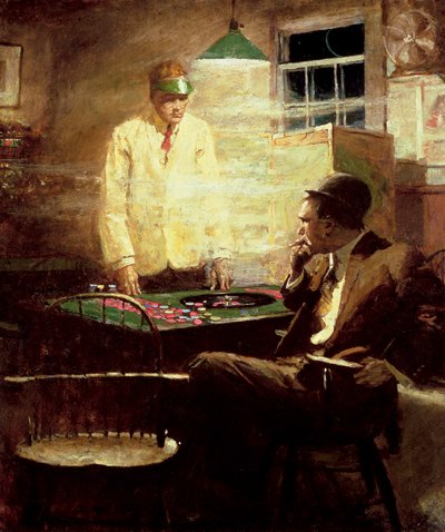 Der Spieler von Harvey T. Dunn