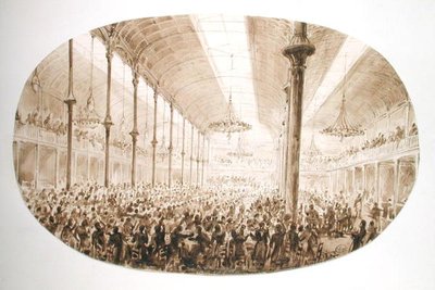Ein Bankett, um 1865 von Hector Horeau