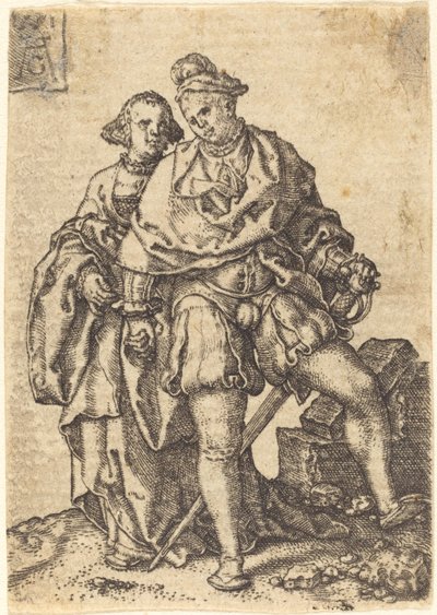 Tanzendes Paar von Heinrich Aldegrever