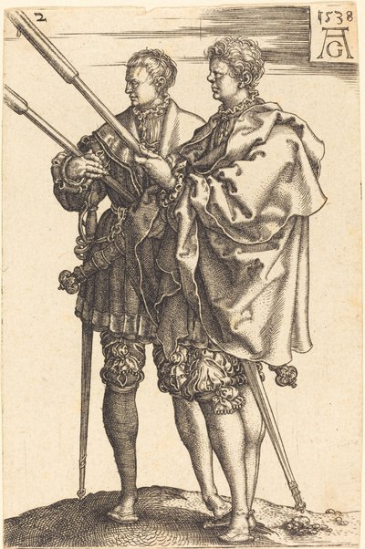 Große Hochzeits-Tänzer von Heinrich Aldegrever