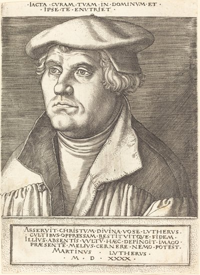 Martin Luther von Heinrich Aldegrever