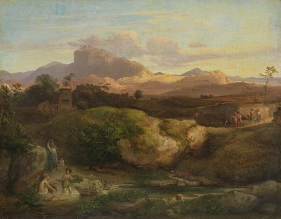 Römische Landschaft von Heinrich Dreber
