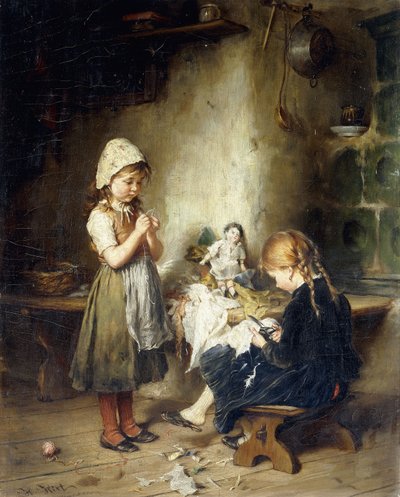 Die jungen Näherinnen von Heinrich Hirt
