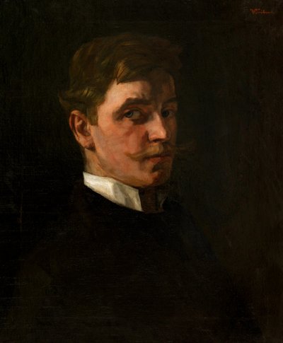 Selbstporträt, 1876-1877 von Heinrich Wilhelm Trübner