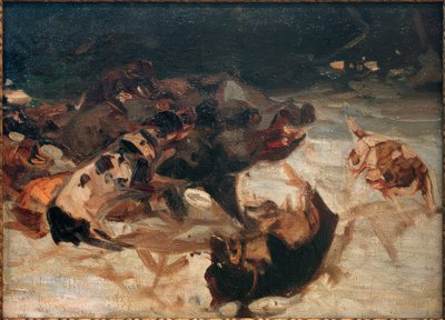 Die Sauhatz von Heinrich von Zügel