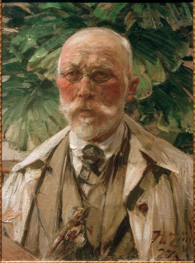 Selbstbildnis von Heinrich von Zügel