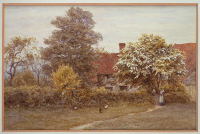 Blakes Haus, Hampstead Heath von Helen Allingham