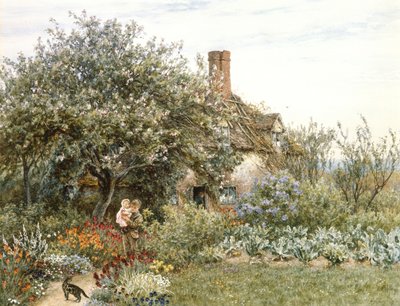 In der Nähe von Hambledon von Helen Allingham