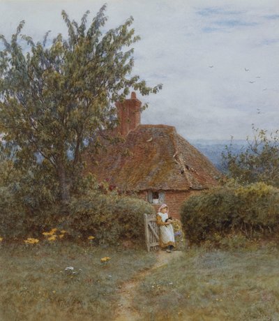 In der Nähe von Haslemere von Helen Allingham