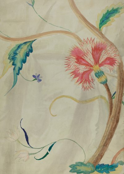 Crewel-Stickerei von Helen D. Bashian