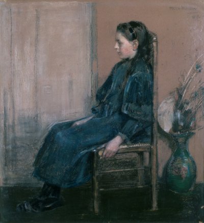 Porträt der Tochter des Künstlers, Lillian von Helen Walton