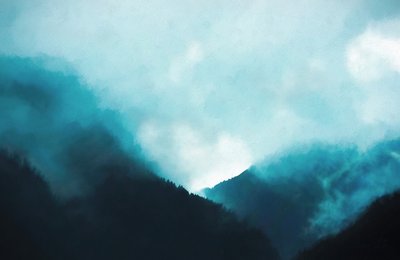 Bergpass, 2019 von Helen White