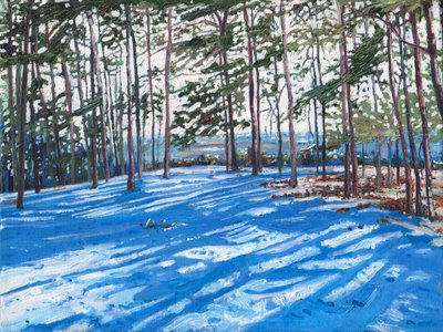 Verschneiter Grat, 2009 von Helen White