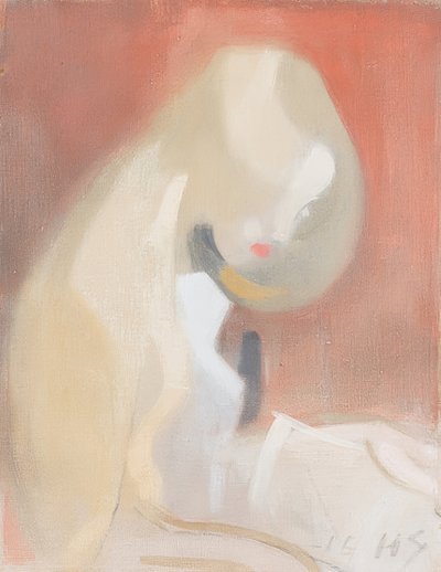 Mädchen mit blondem Haar von Helene Schjerfbeck