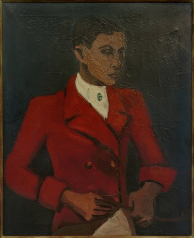 Selbstbildnis im Jagdkostüm I von Helmut Kolle