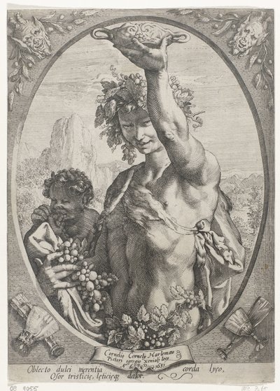 Bacchus von Hendrick Goltzius