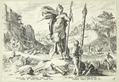 Bronzezeit von Hendrick Goltzius