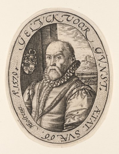 Jan van Broekhoven von Hendrick Goltzius