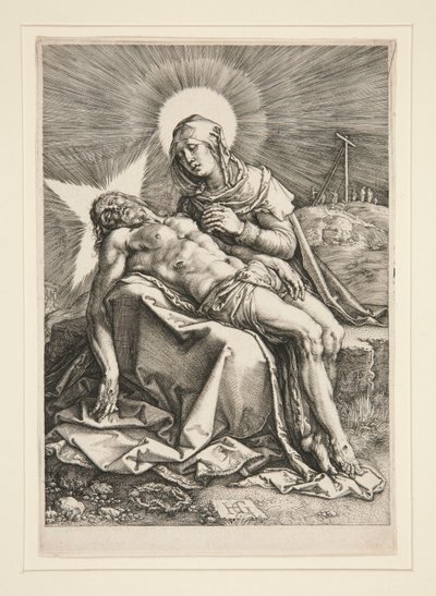 Pietà von Hendrick Goltzius