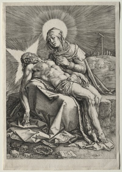 Pieta von Hendrick Goltzius