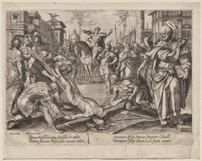St. Petrus von Hendrick Goltzius