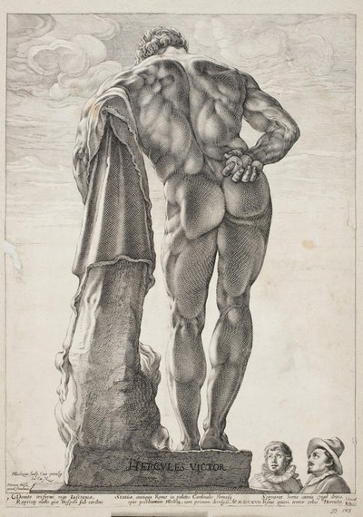 Der Farnesische Herkules von Hendrick Goltzius