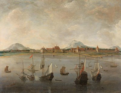 Ansicht von Batavia von Hendrick Jacobsz. Dubbels