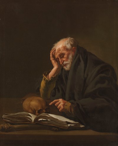 Heiliger Hieronymus, um 1621 von Hendrick ter Brugghen
